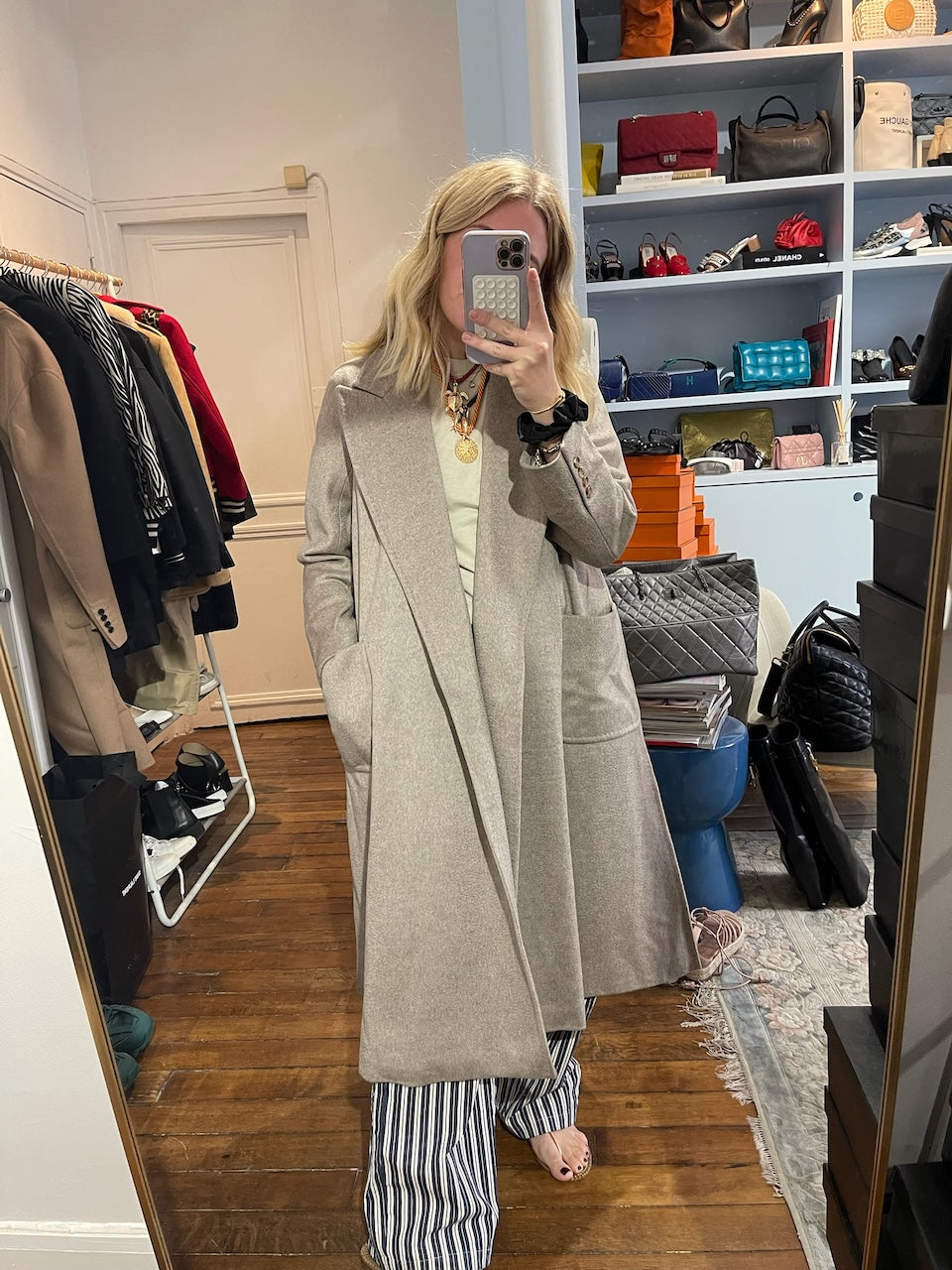 Manteau Max Mara beige T.34