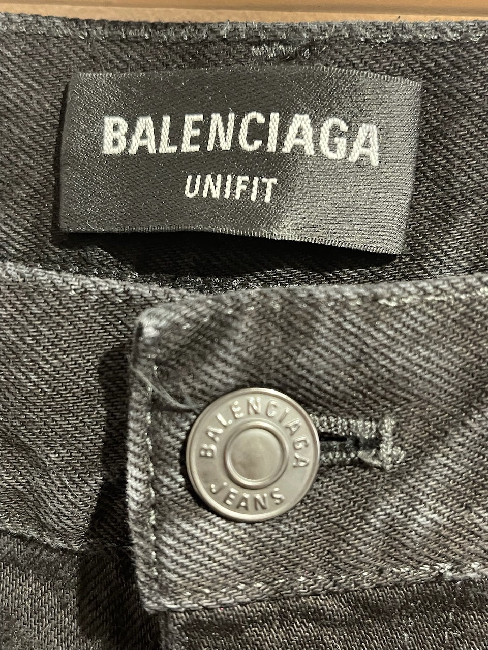 Jeans Balenciaga noir T.L
