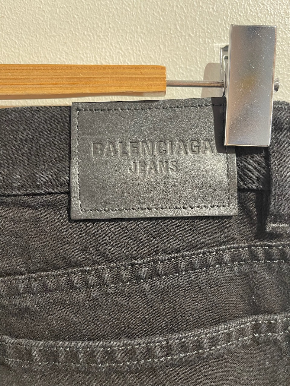 Jeans Balenciaga noir T.L