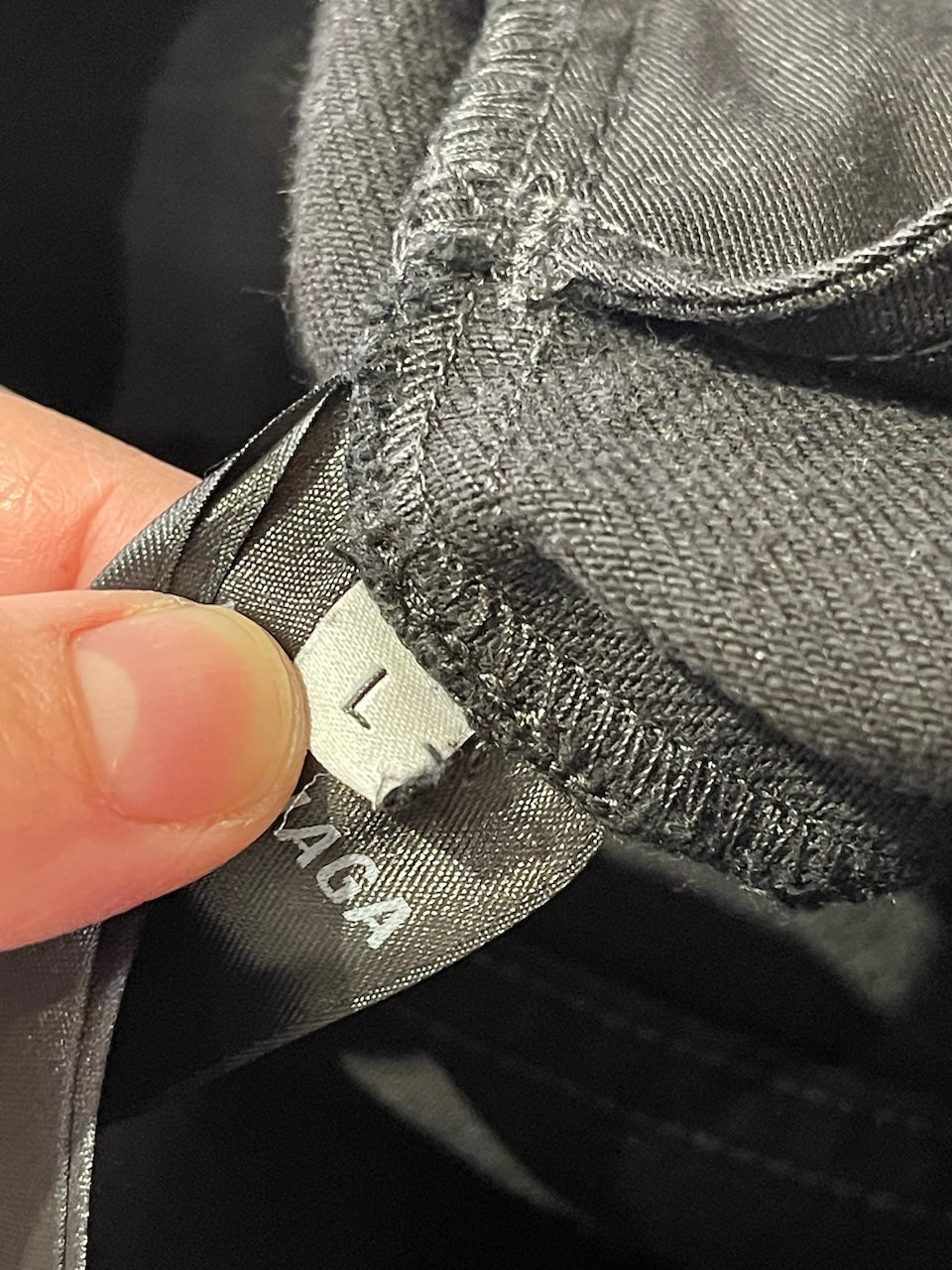 Jeans Balenciaga noir T.L