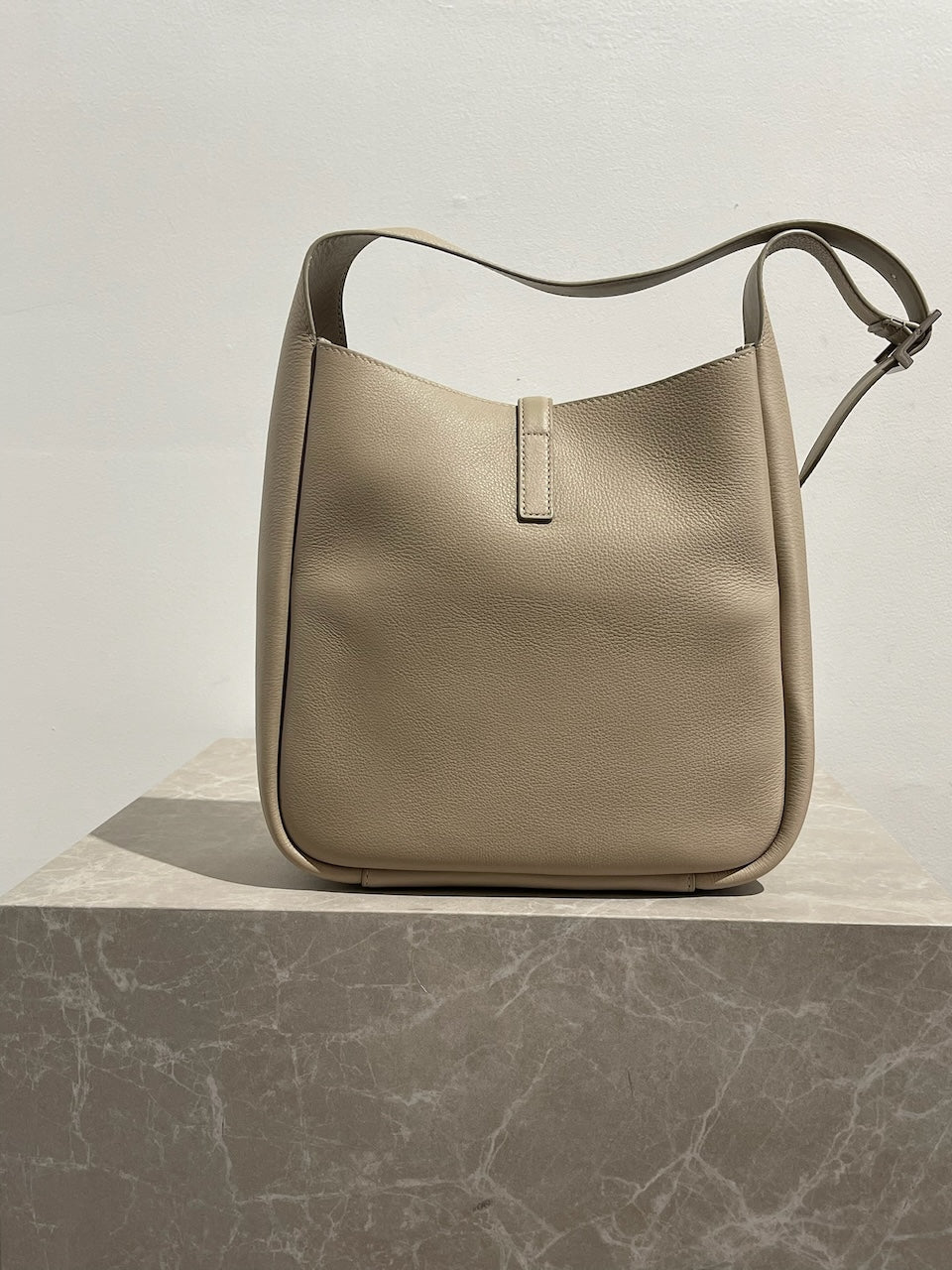 Sac Saint Laurent Le 5 à 7 beige