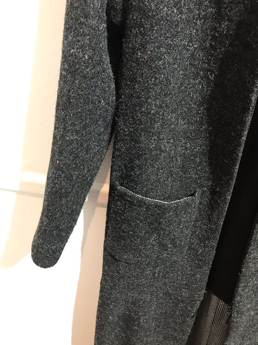 Manteau Chanel gris T.34