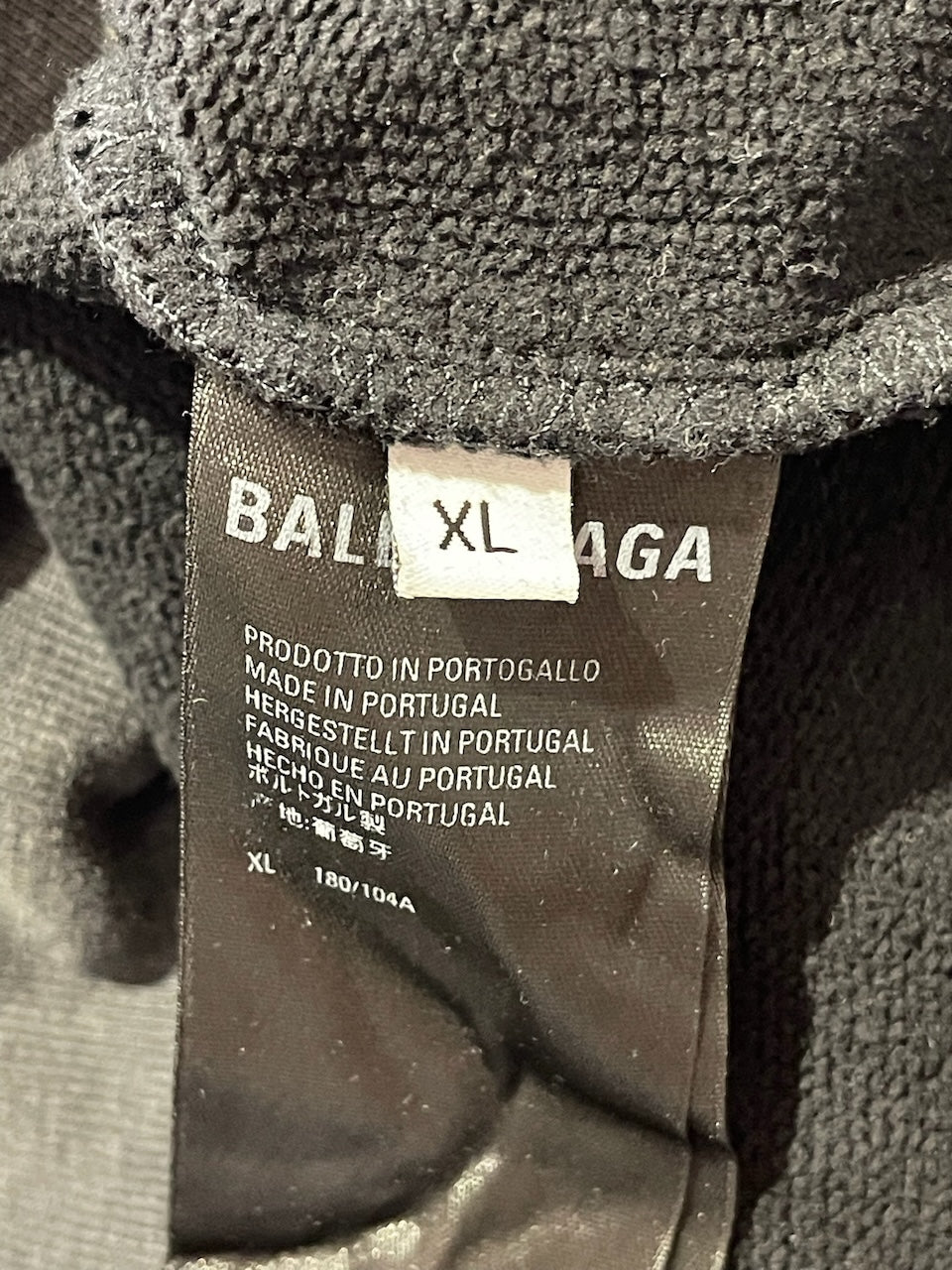 Sweat Balenciaga noir T.XL