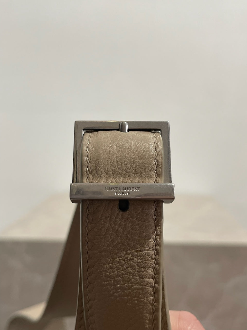 Sac Saint Laurent Le 5 à 7 beige
