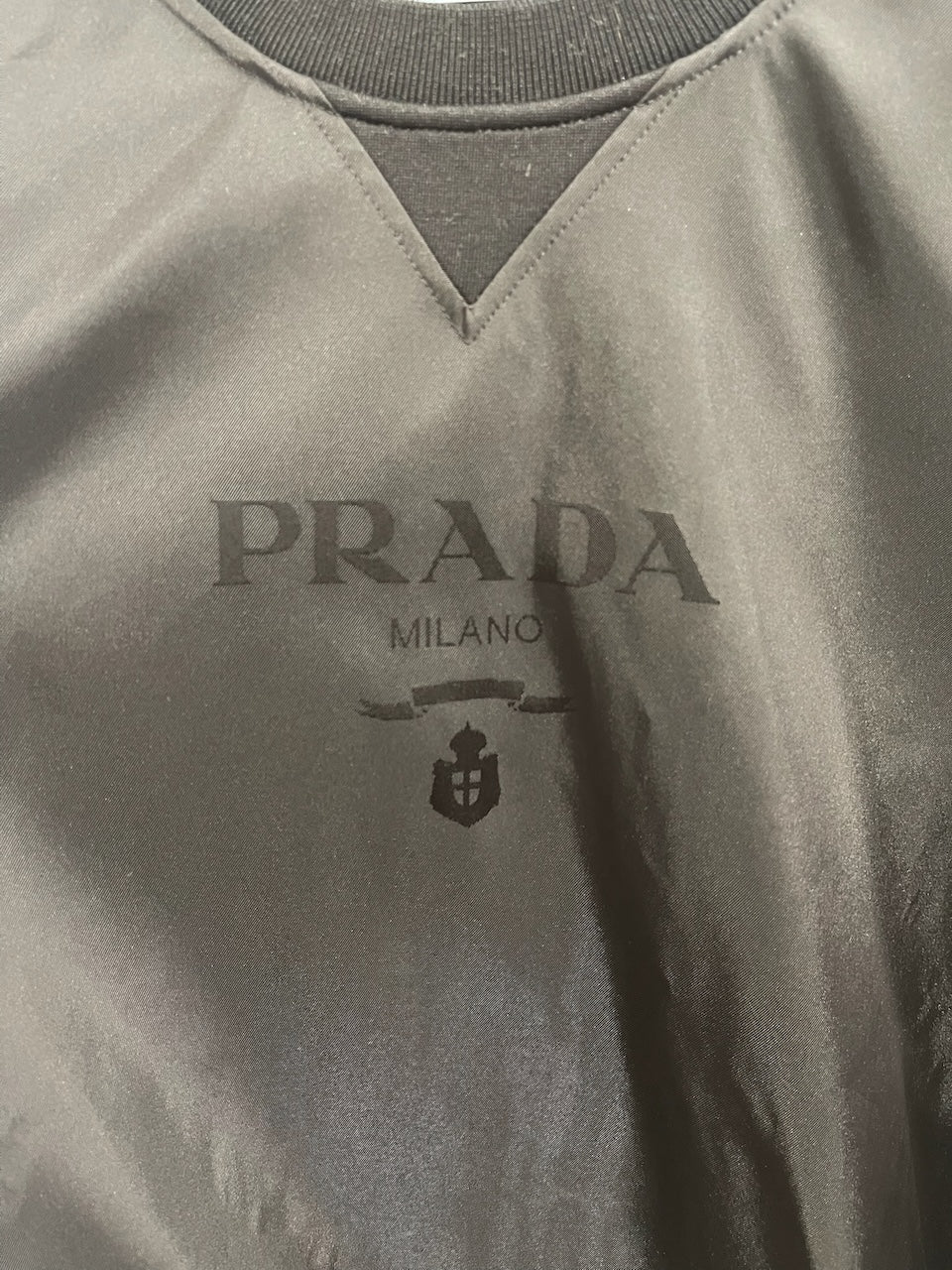 Sweat Prada noir T.L