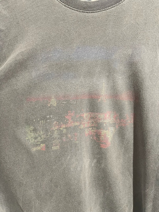 T-shirt Balenciaga gris T.L