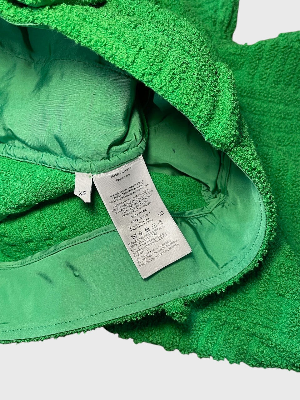 Short Bottega Veneta vert T.34