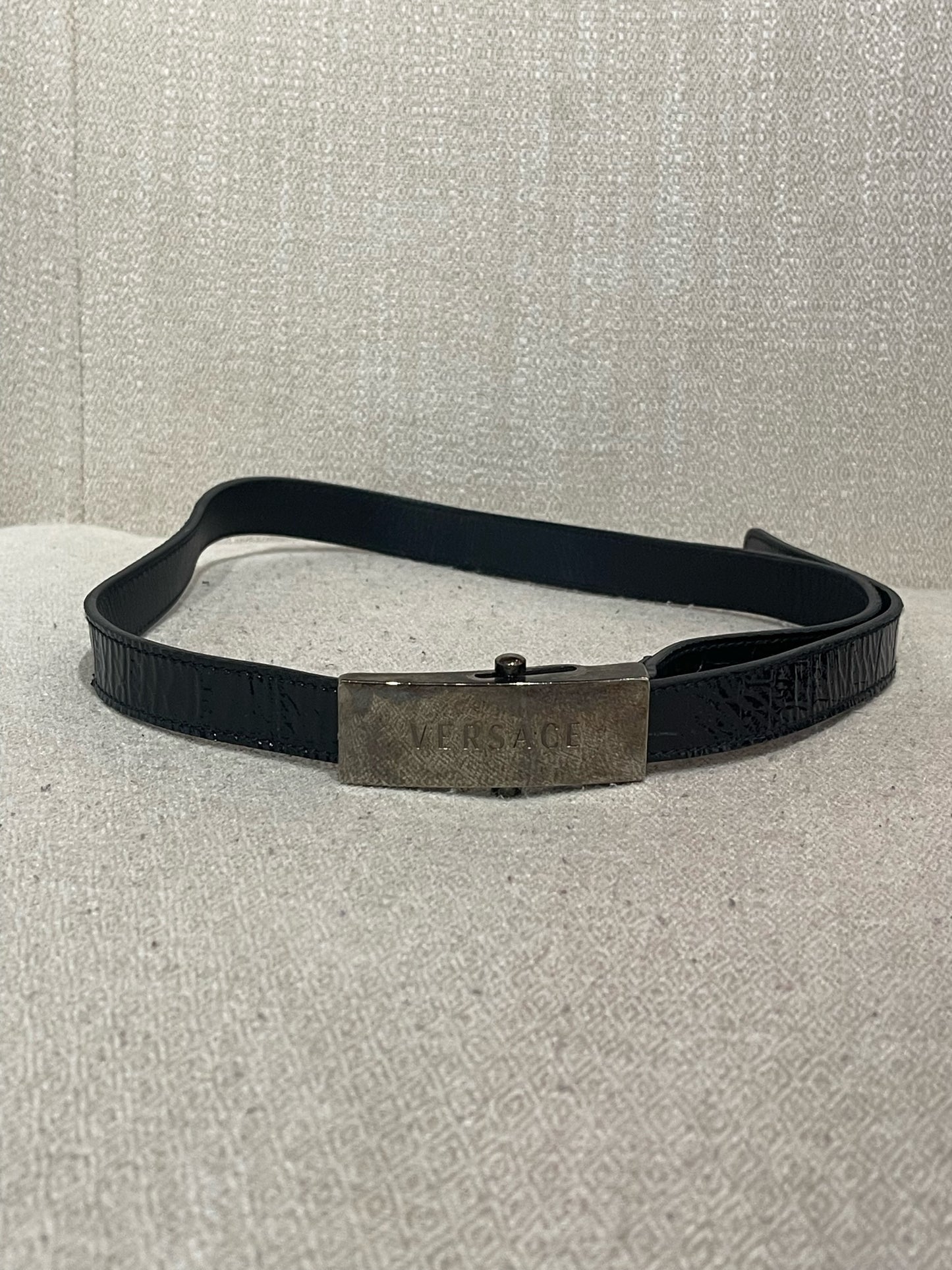 Ceinture Versace noire T.36