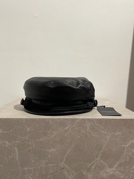 Casquette Saint Laurent noire NEUVE