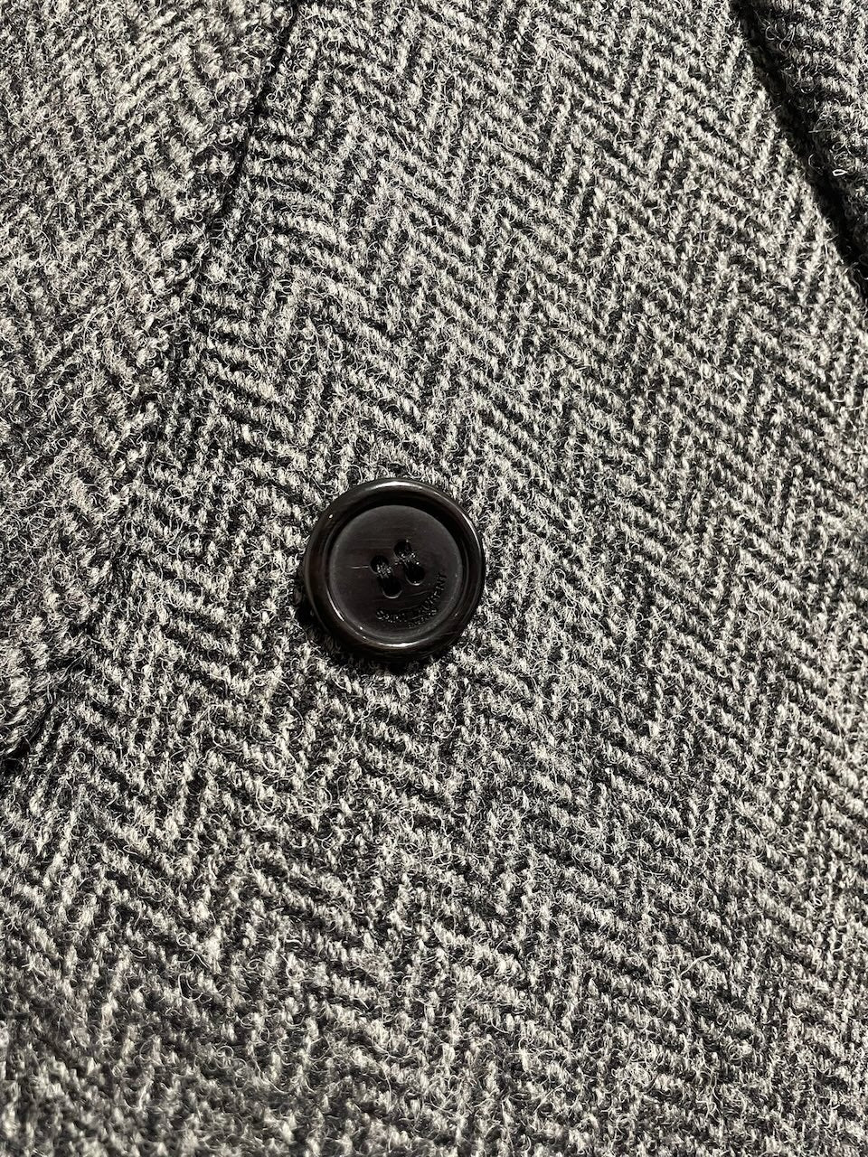 Manteau Saint Laurent gris T.40