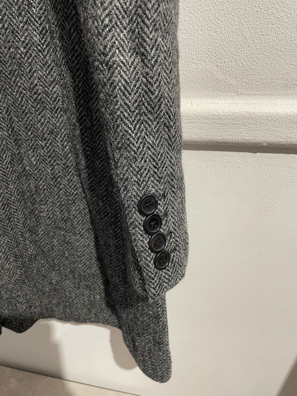 Manteau Saint Laurent gris T.40
