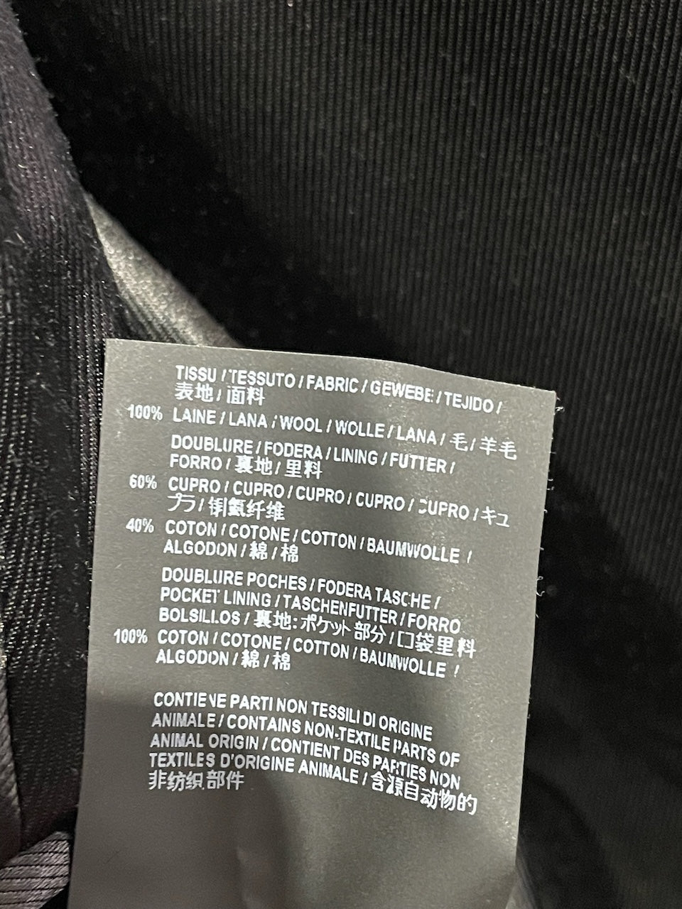 Manteau Saint Laurent gris T.40