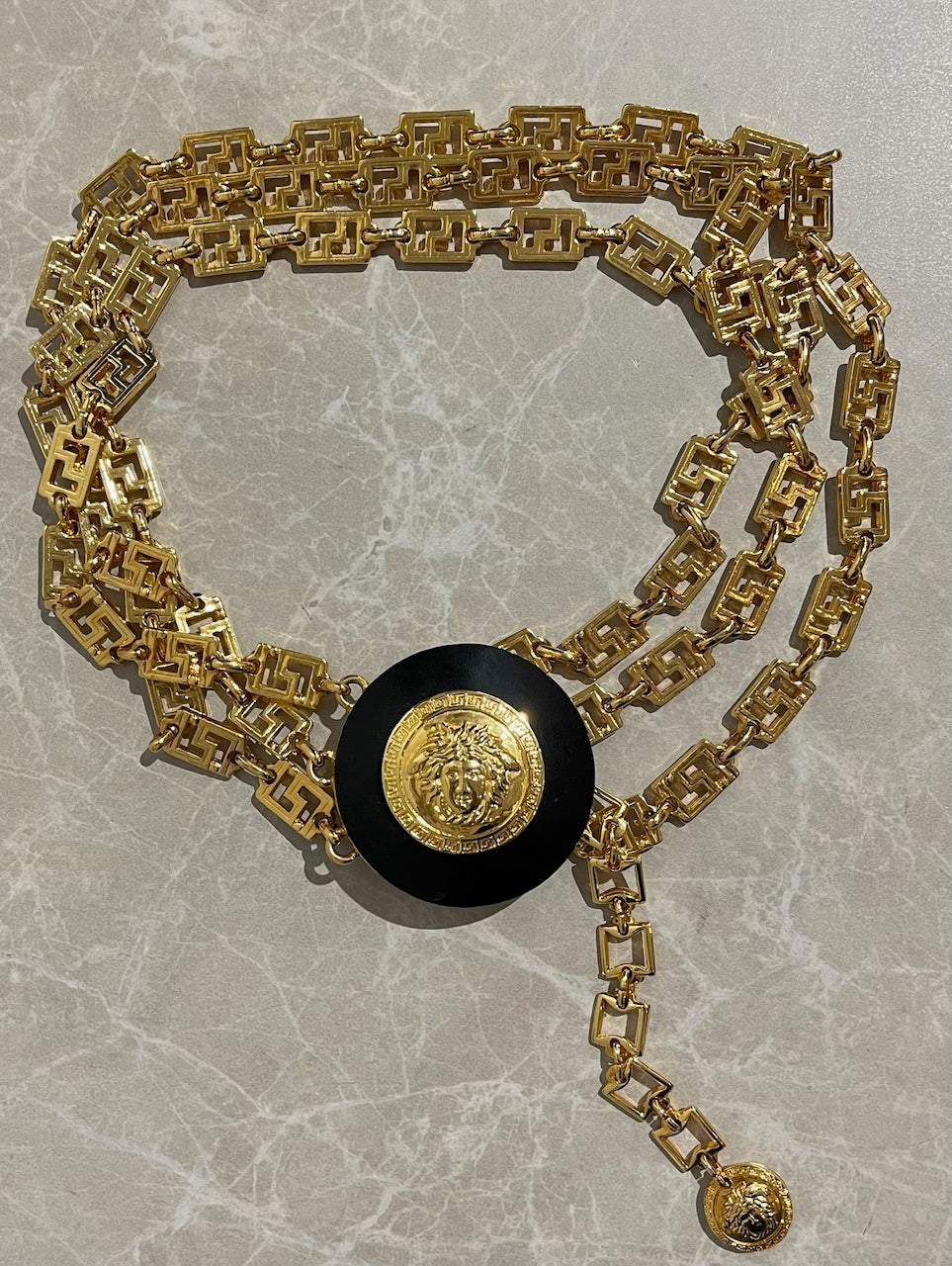 Ceinture Gianni Versace chaine dorée