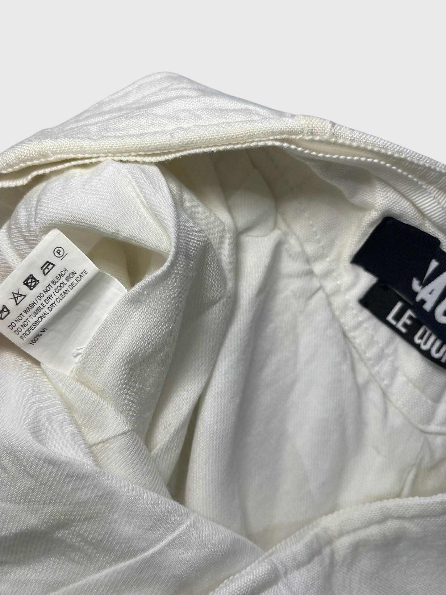 Pantalon Jacquemus blanc T.40