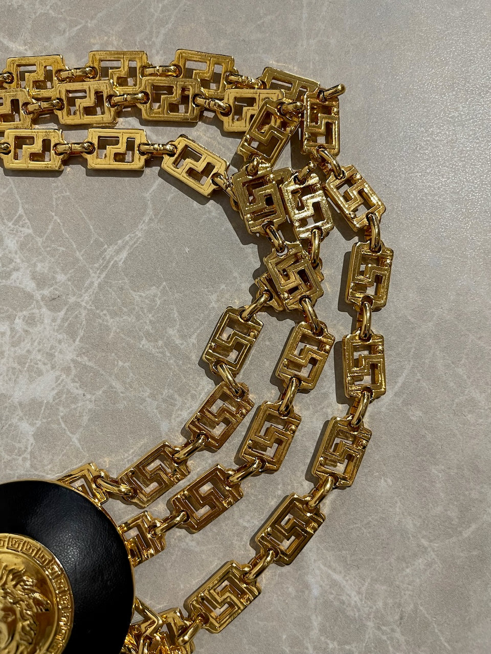 Ceinture Gianni Versace chaine dorée