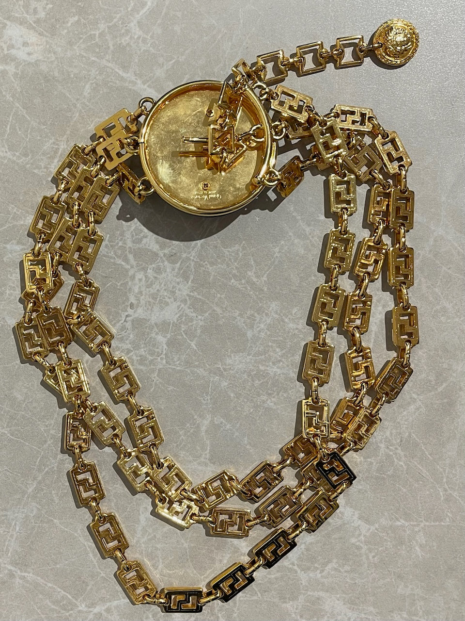 Ceinture Gianni Versace chaine dorée