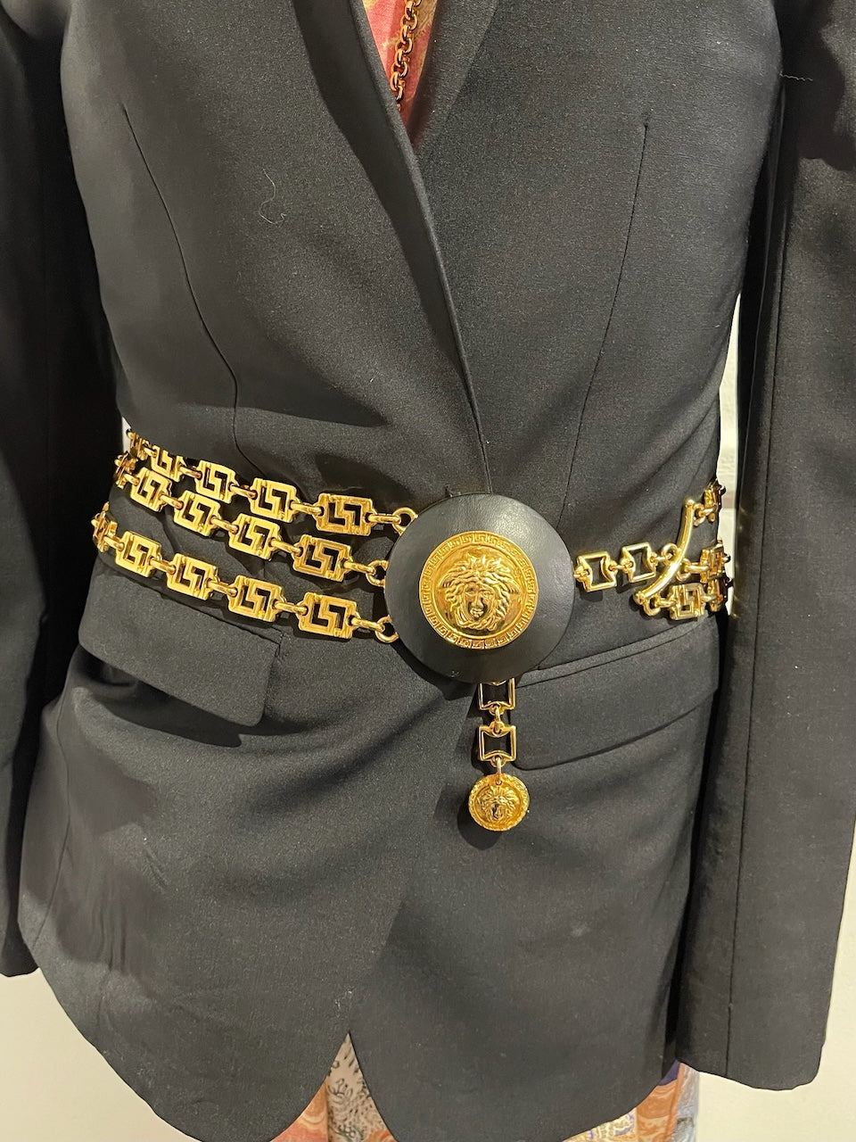 Ceinture Gianni Versace chaine dorée