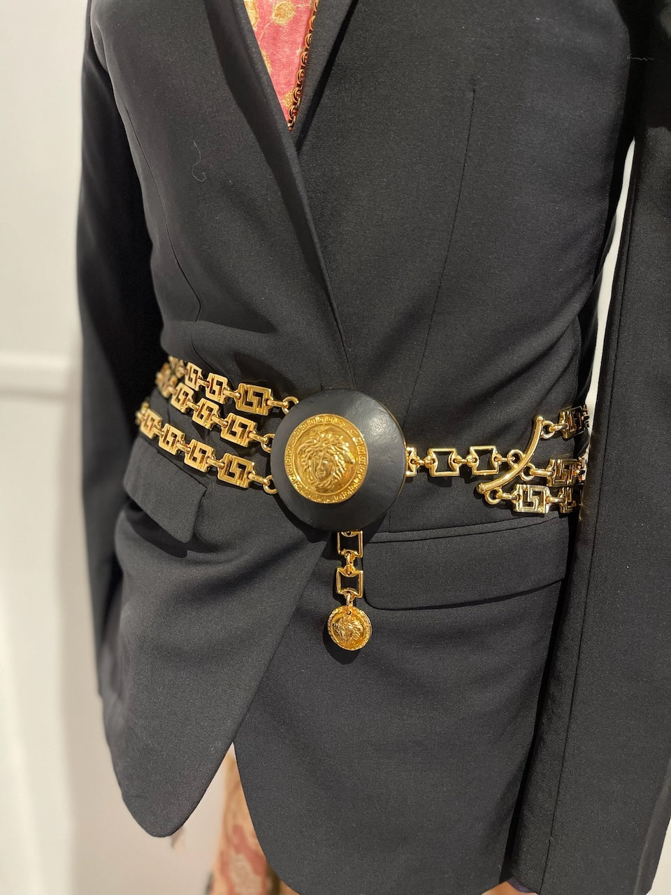 Ceinture Gianni Versace chaine dorée