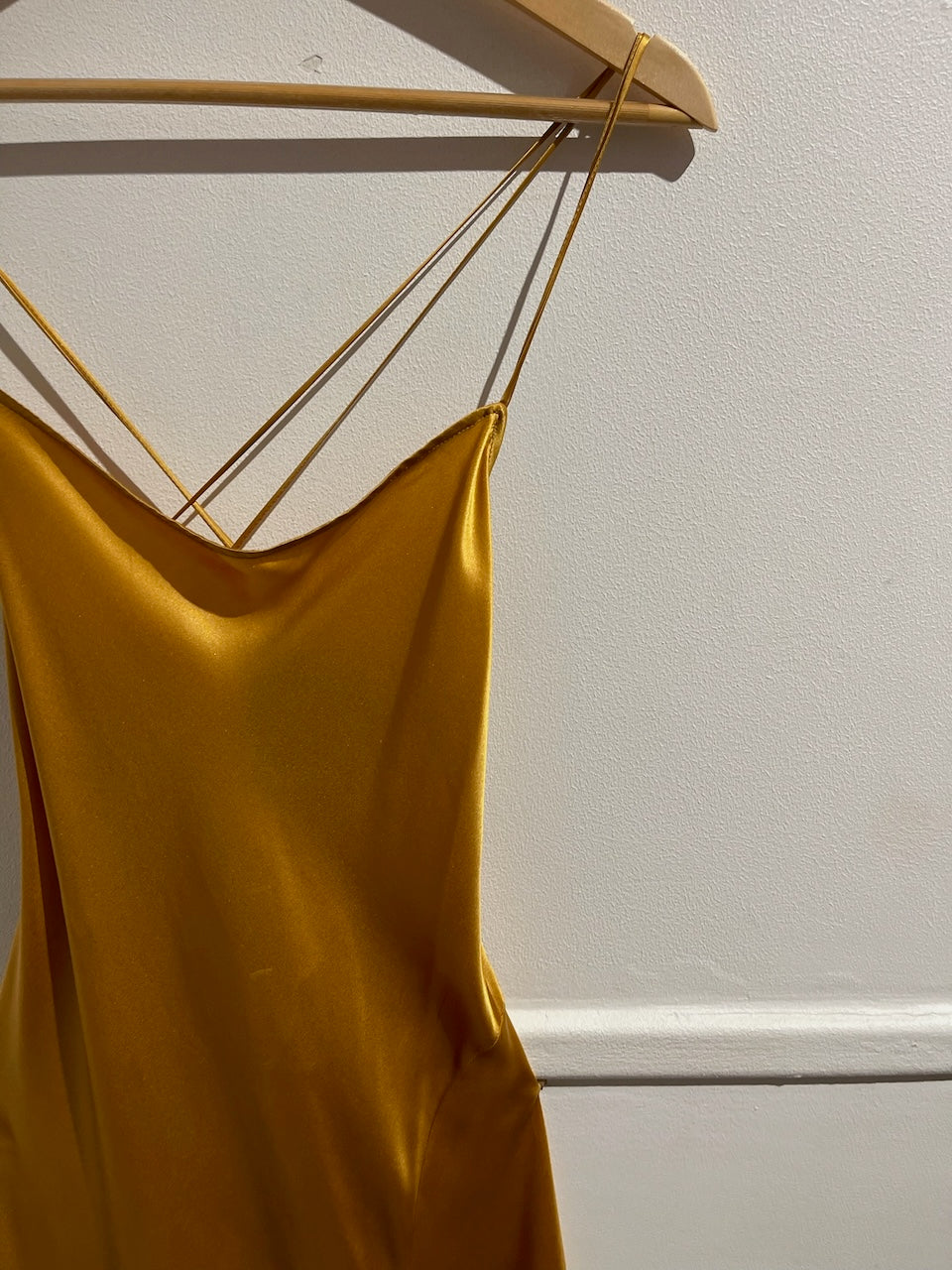 Robe Reformation ocre T.S NEUVE