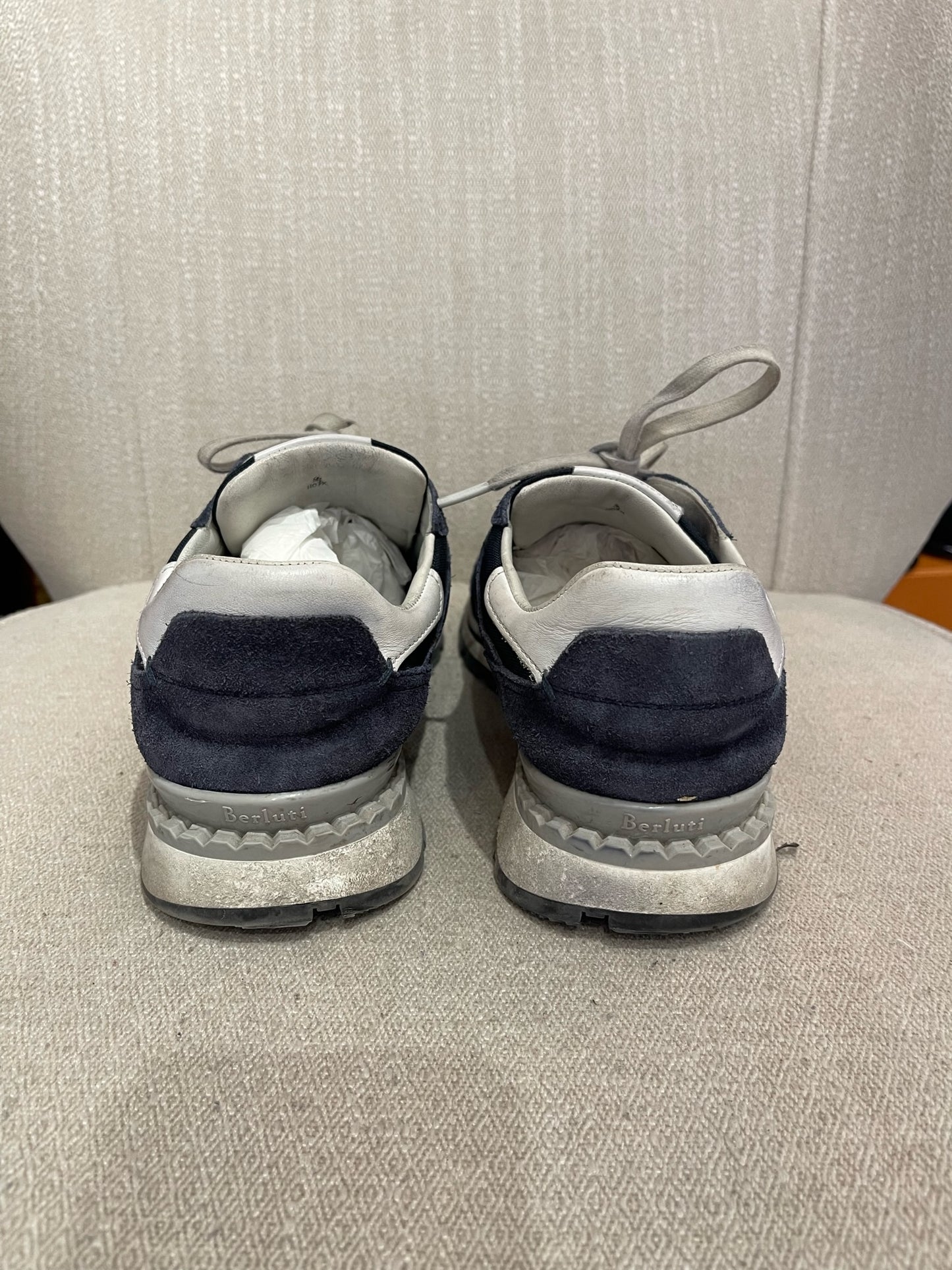 Baskets Berluti bleues T.39,5