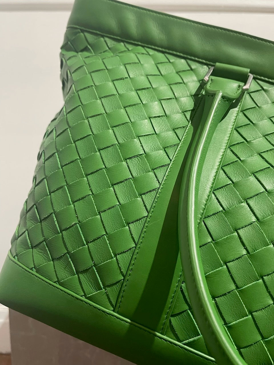 Sac cabas Bottega Veneta vert