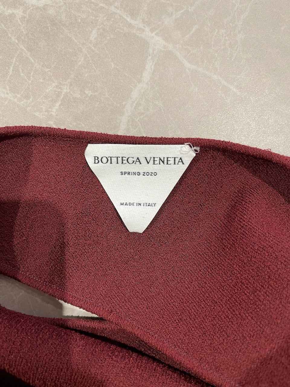 Robe Bottega Veneta bordeaux T.36