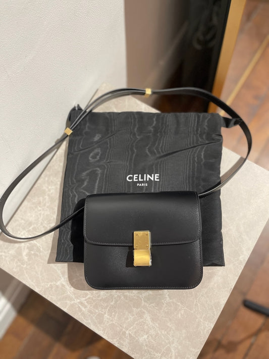 Sac Celine Classic Box noir Neuf