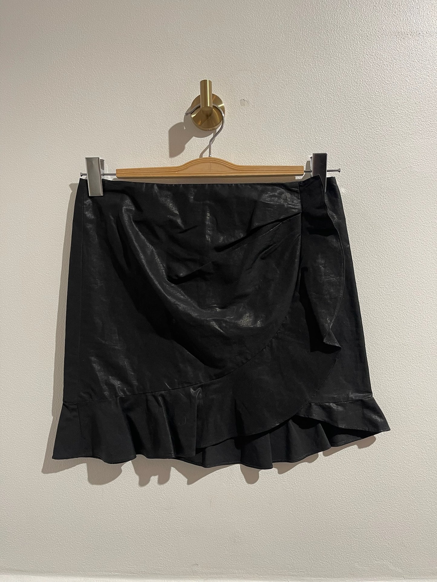 Jupe Isabel Marant noir volant T.38