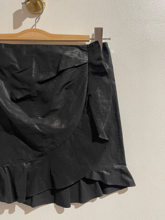 Jupe Isabel Marant noir volant T.38