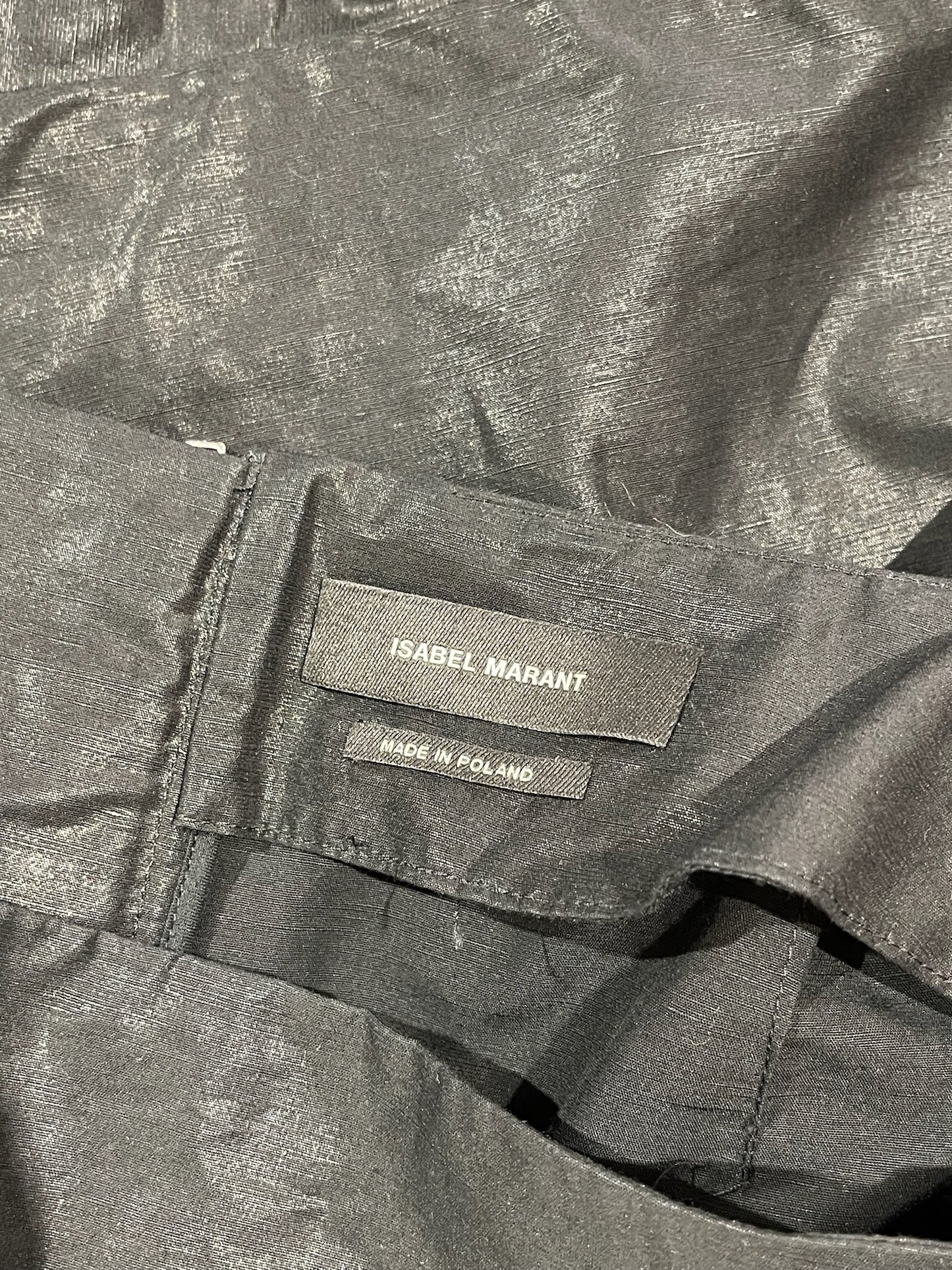Jupe Isabel Marant noir volant T.38