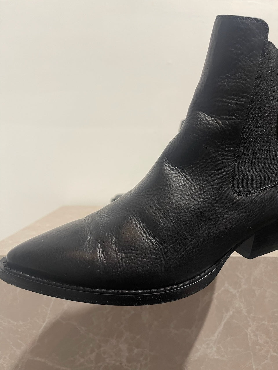 Bottines Saint Laurent noires T.40