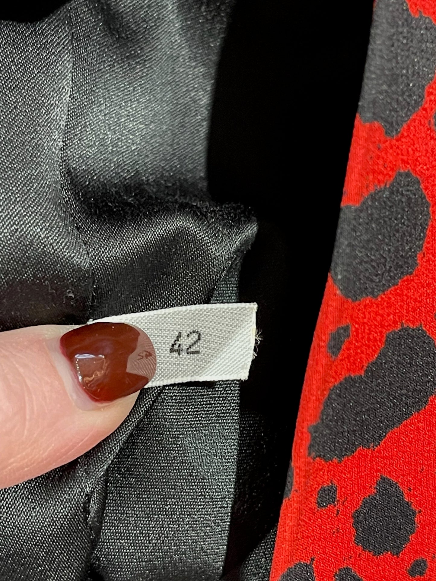 Jupe Fausto Puglisi Rouge T.38