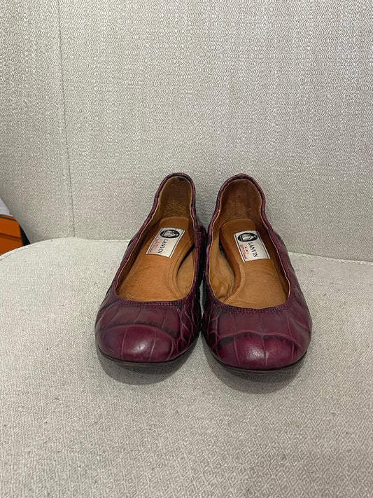 Ballerines Lanvin bordeaux T.36