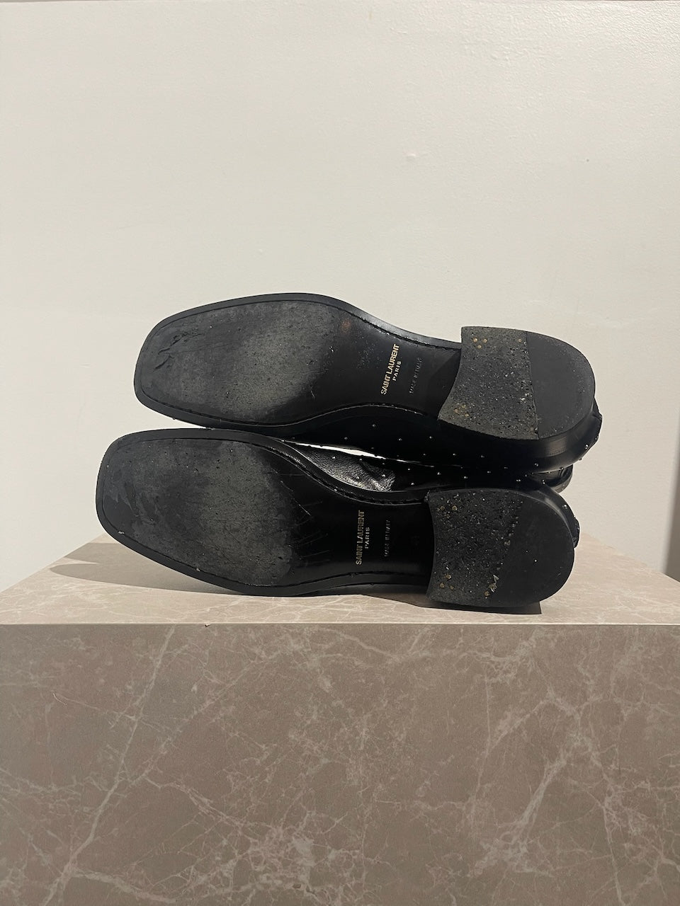 Bottines Saint Laurent noires T.41