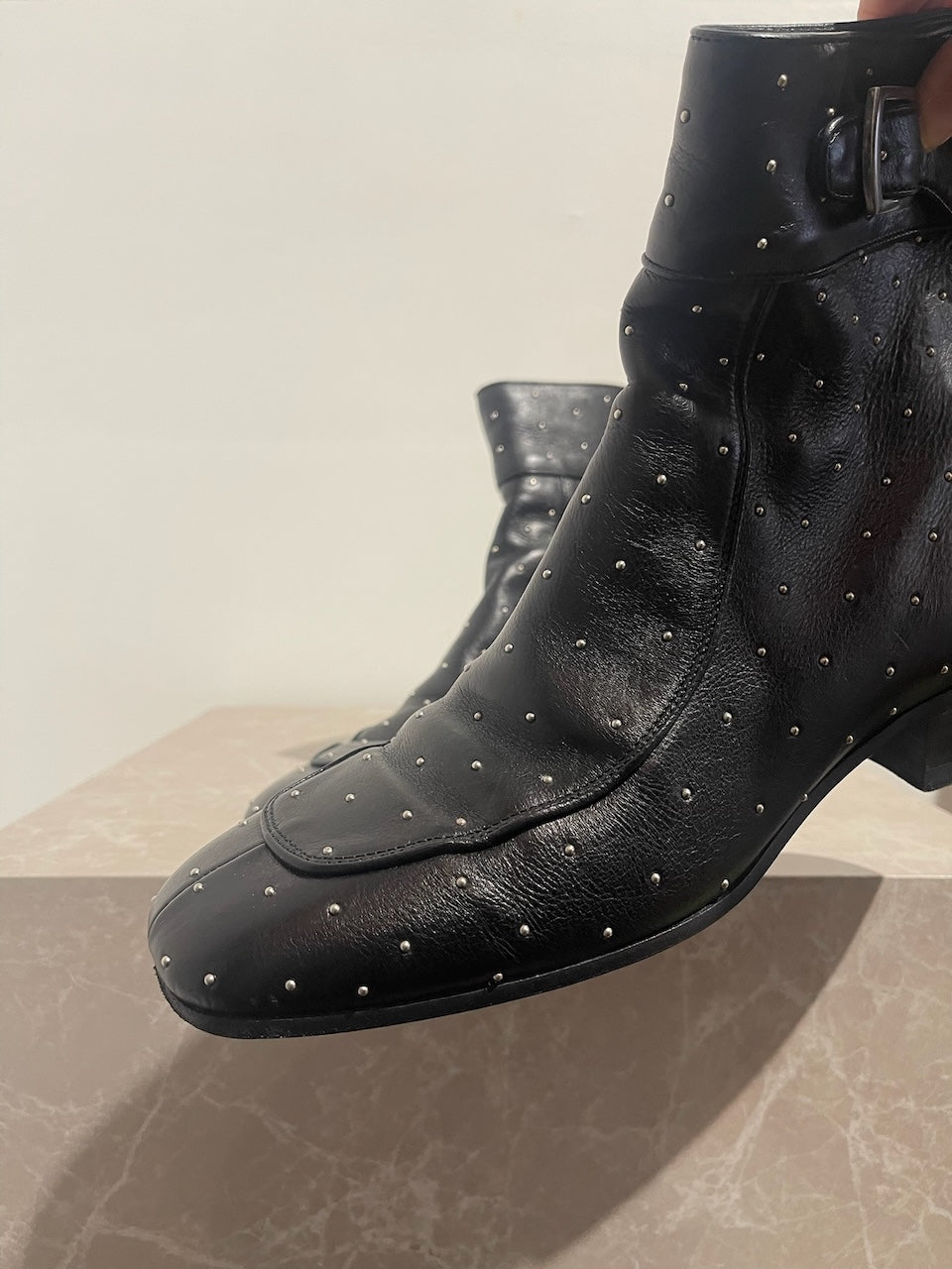 Bottines Saint Laurent noires T.41