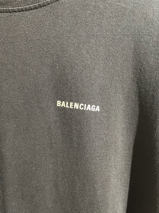 T-shirt Balenciaga noir Track T.L