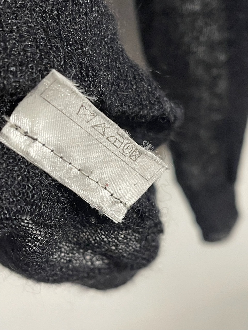 Pull John Galliano noir T.38