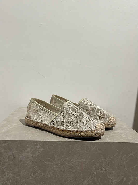 Espadrilles Valentino Dentelle T.37