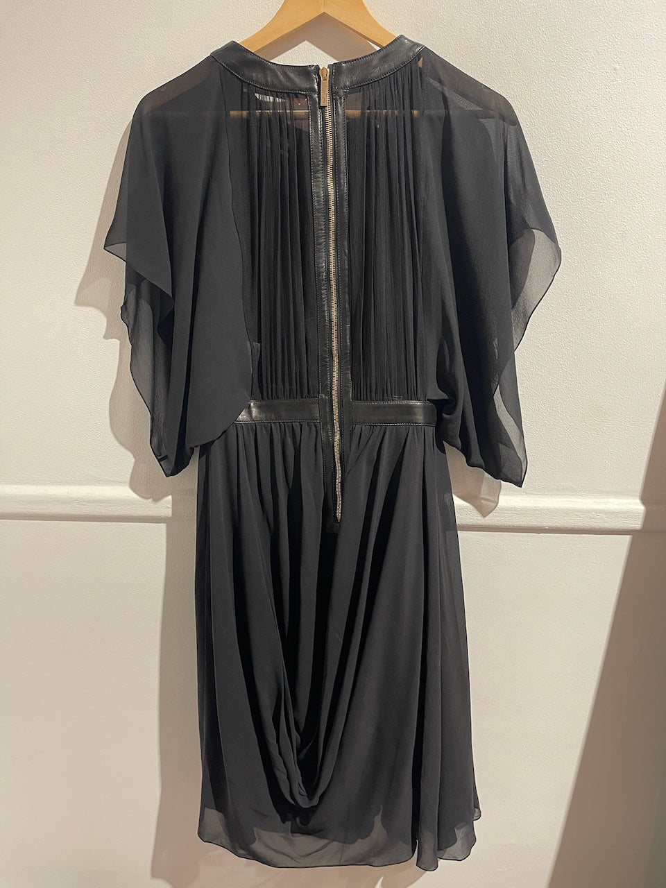 Robe John Galliano noire T.38