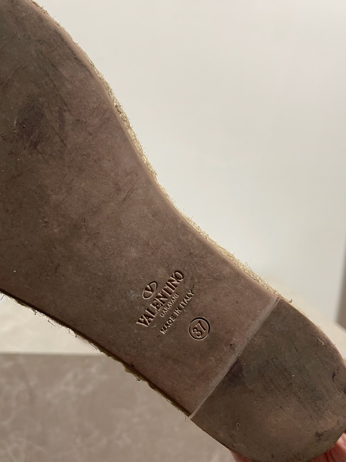 Espadrilles Valentino Dentelle T.37
