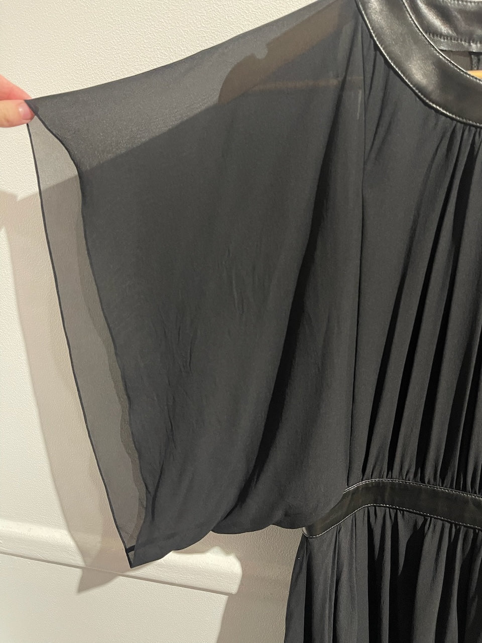 Robe John Galliano noire T.38