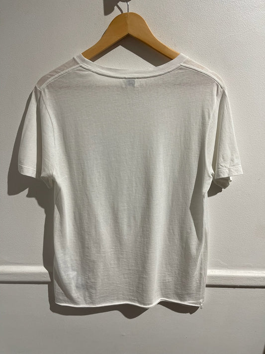 T-shirt Saint Laurent blanc T.S