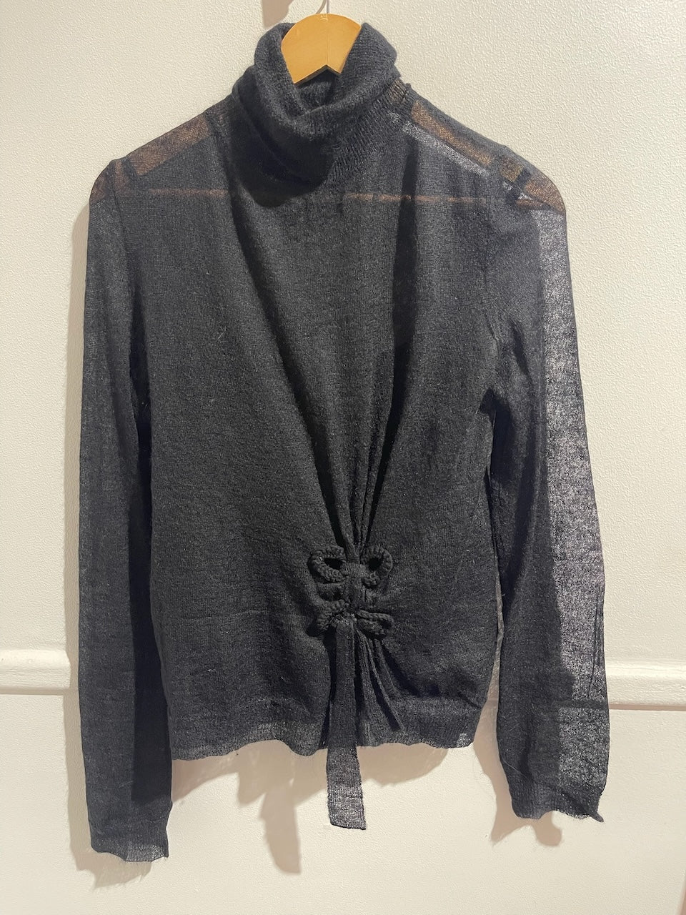 Pull John Galliano noir T.38