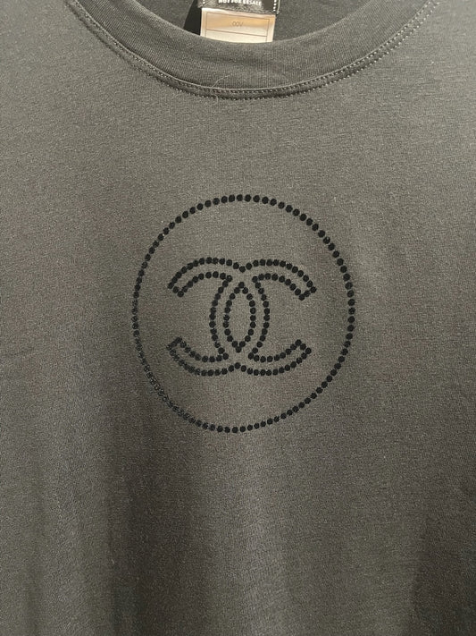 T-shirt Chanel noir T.S