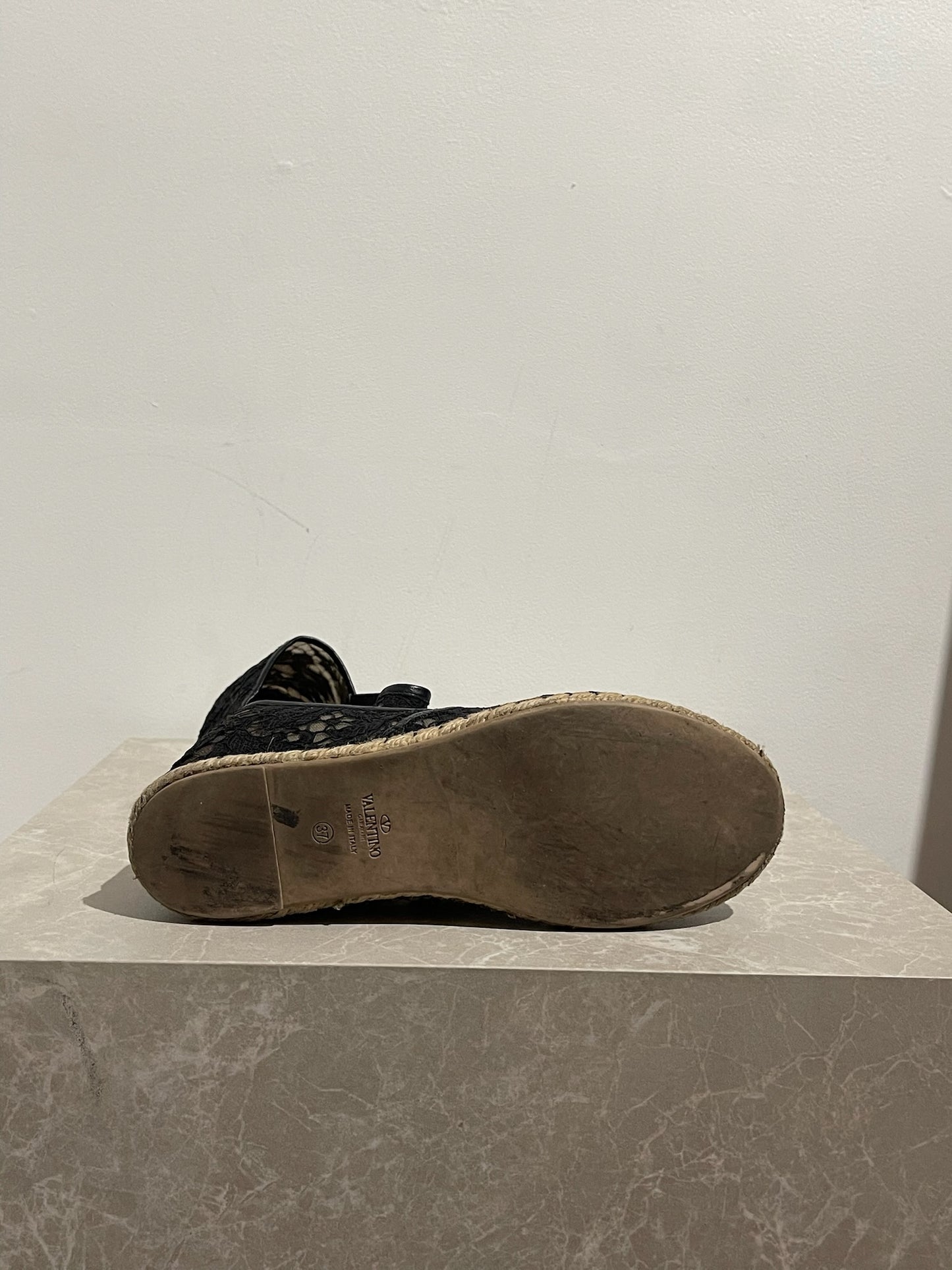 Espadrilles Valentino Dentelle T.37