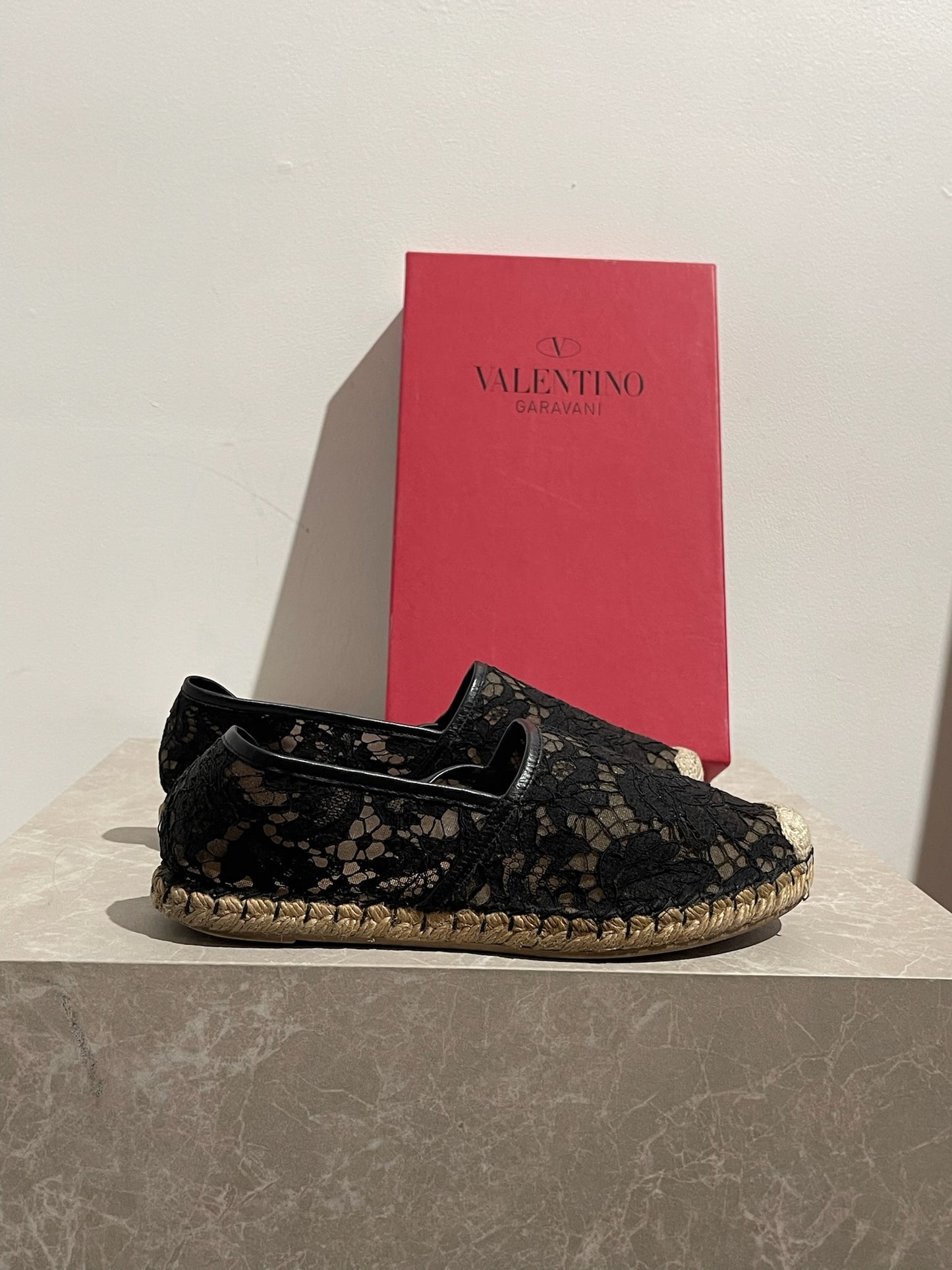 Espadrilles Valentino Dentelle T.37