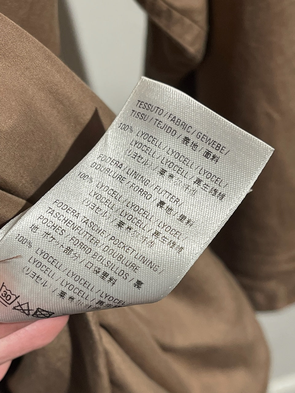 Trench Balenciaga beige T.36