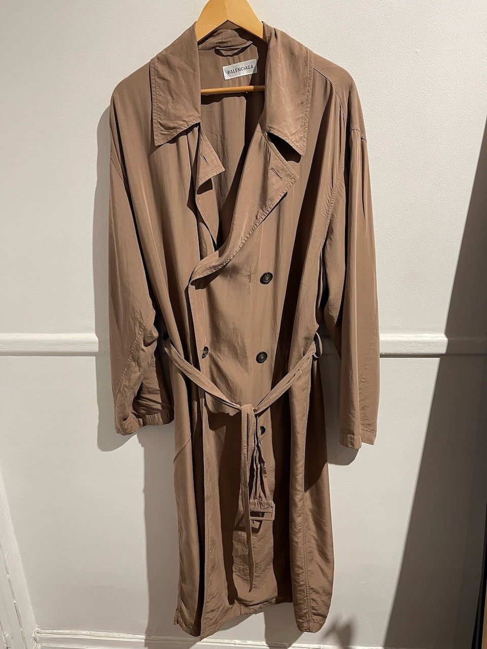 Trench Balenciaga beige T.36