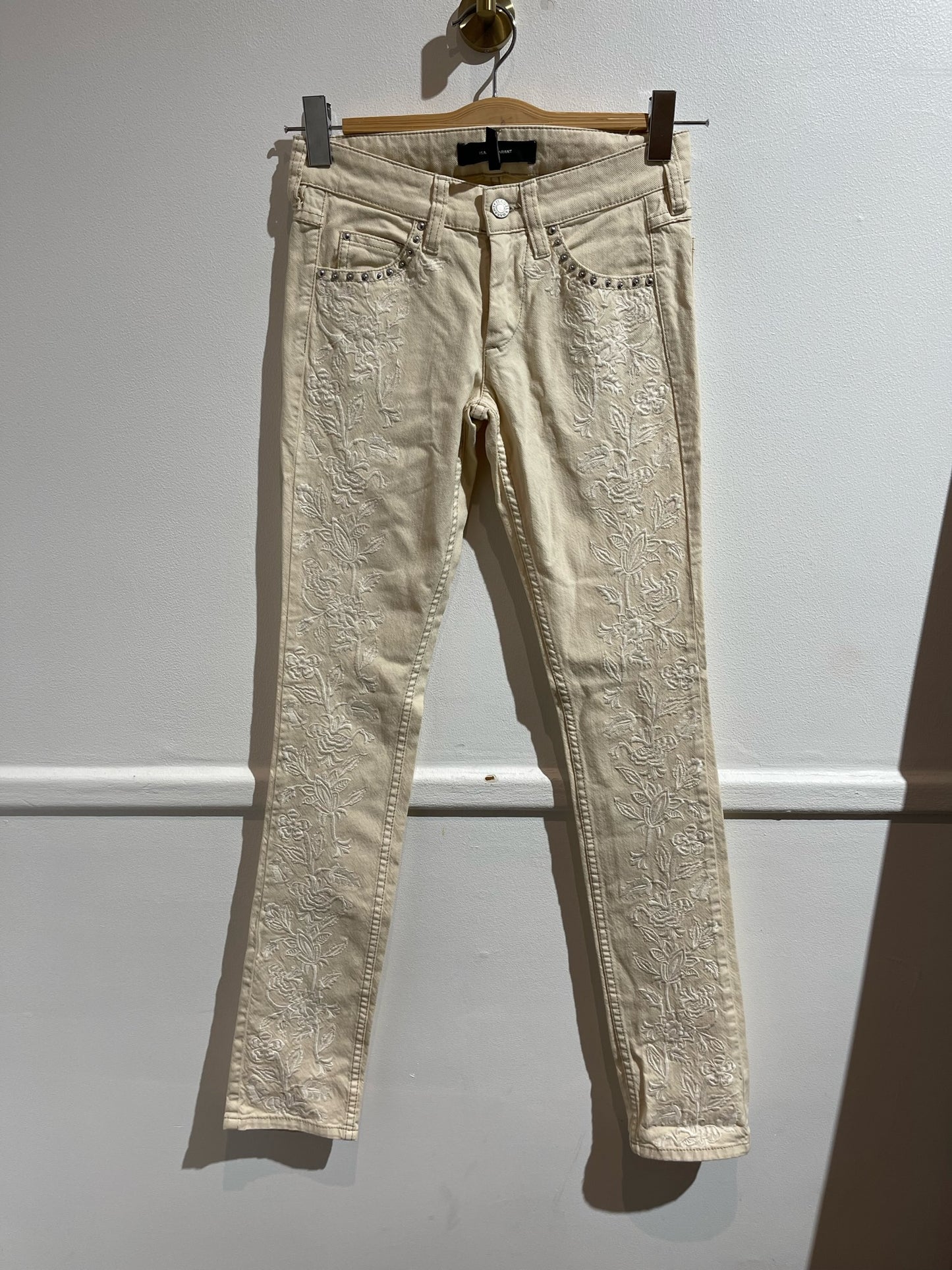 Jeans Isabel Marant beige T.34