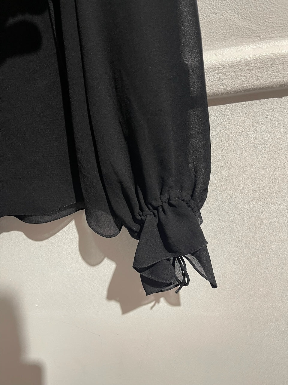 Blouse Saint Laurent noire T.40